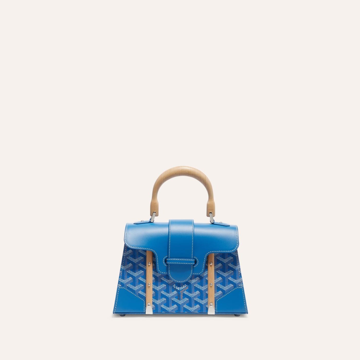 Goyard Saigon Structured Mini Bag Sky Blue - Image 2